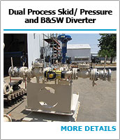 Dual Process Skid / Pressure and B&SW Divertor